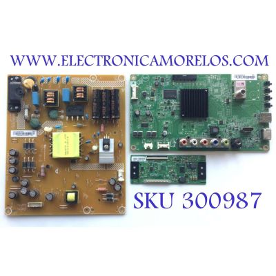 KIT DE TARJETAS PARA TV SONY / MAIN XFCB05K036 / 715G7203-M01-001-004T / BPFF7TKA1 / 3190296 / FUENTE PLTVFL261XAE8 / 715G7094-P01-W02-0H2H / T-CON 6871L-3203K / 6870C-0442B / 3203K / PANEL TPT315B5-DXJSFE REV:SE1N / MODELO KDL-32R300C / KDL32R300C